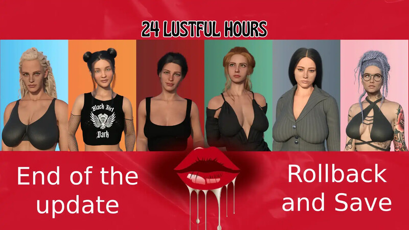 [更新]【欧美SLG/动态】24淫荡时刻/24小时情欲时光（24 Lustful Hours）V0.2.0 汉化中文【PC+安卓-600MB】