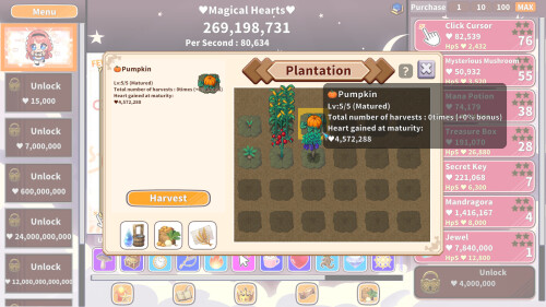 更新[休闲SLG/魔法/农场] 萌系点击者 Kawaii Clicker Reborn v2.0 官中版 [1.0G]