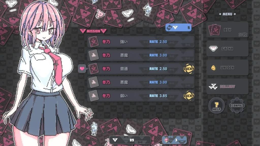 更新[卡牌SLG/像素动态] 胖次卡片 ぱんつかぁど v1.3.1 +MAC 072官中版 [PC+安卓1.20G]