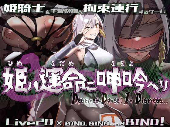 新作[动作ARPG/恶堕/动态] 姬在命运中呻吟 姫ハ運命ニ呻吟ヘリ Destined Damsel In Distress 生肉版 [640M]