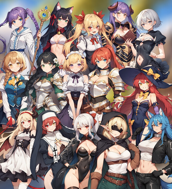 [探索RPG/魔王] 地下城与淫魔之王 ~与眷属们的冒险传说~ ダンジョンと淫魔の王～眷属たちとの冒険譚～ V1.01 官方中文版 [1.70G]