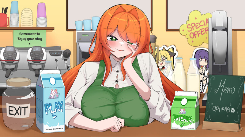 ST9月新作【经营SLG/互动养成/全动态2C】Cowgirl’s Café STEAM官中【1.30G/新作】