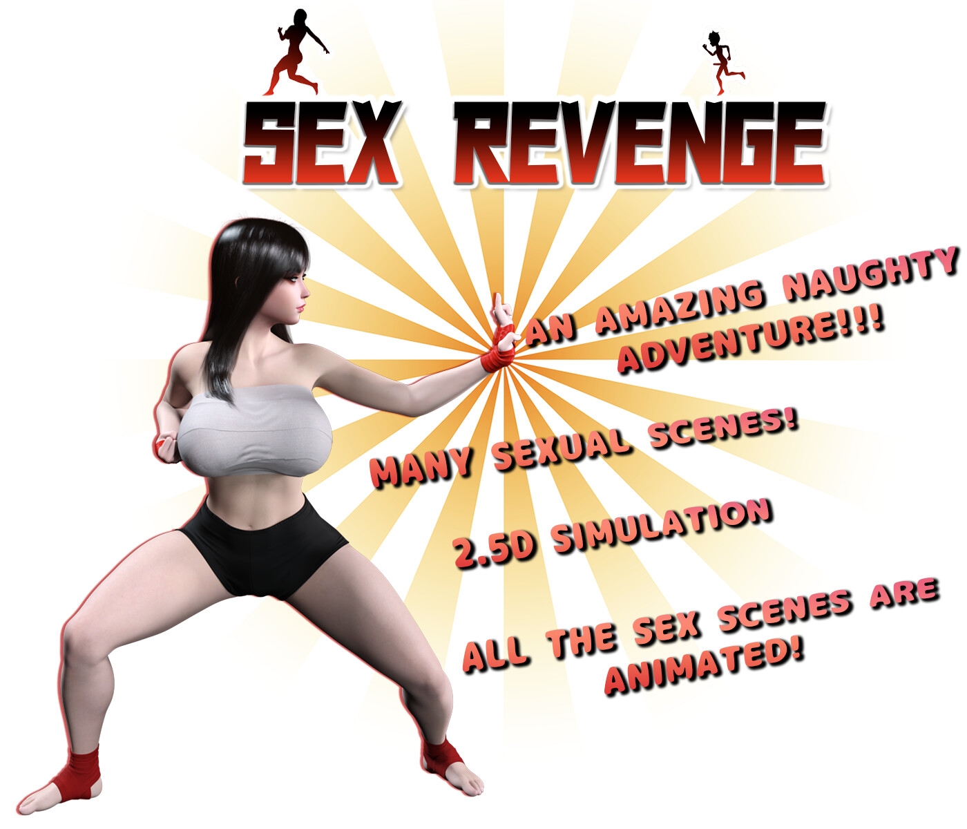 新汉化[亚洲风RPG/小马拉大车/动态] 性爱复仇  Sex Revenge 内嵌AI汉化版 [620M]
