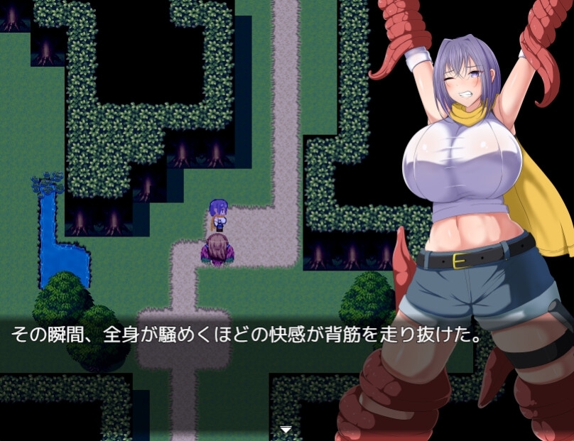 新作[日式RPG/触手/巨乳爆乳] 爆乳魅魔猎人紫苑 爆乳淫魔ハンターシオン～淫魔の罠～ 内嵌AI汉化版 [490M]