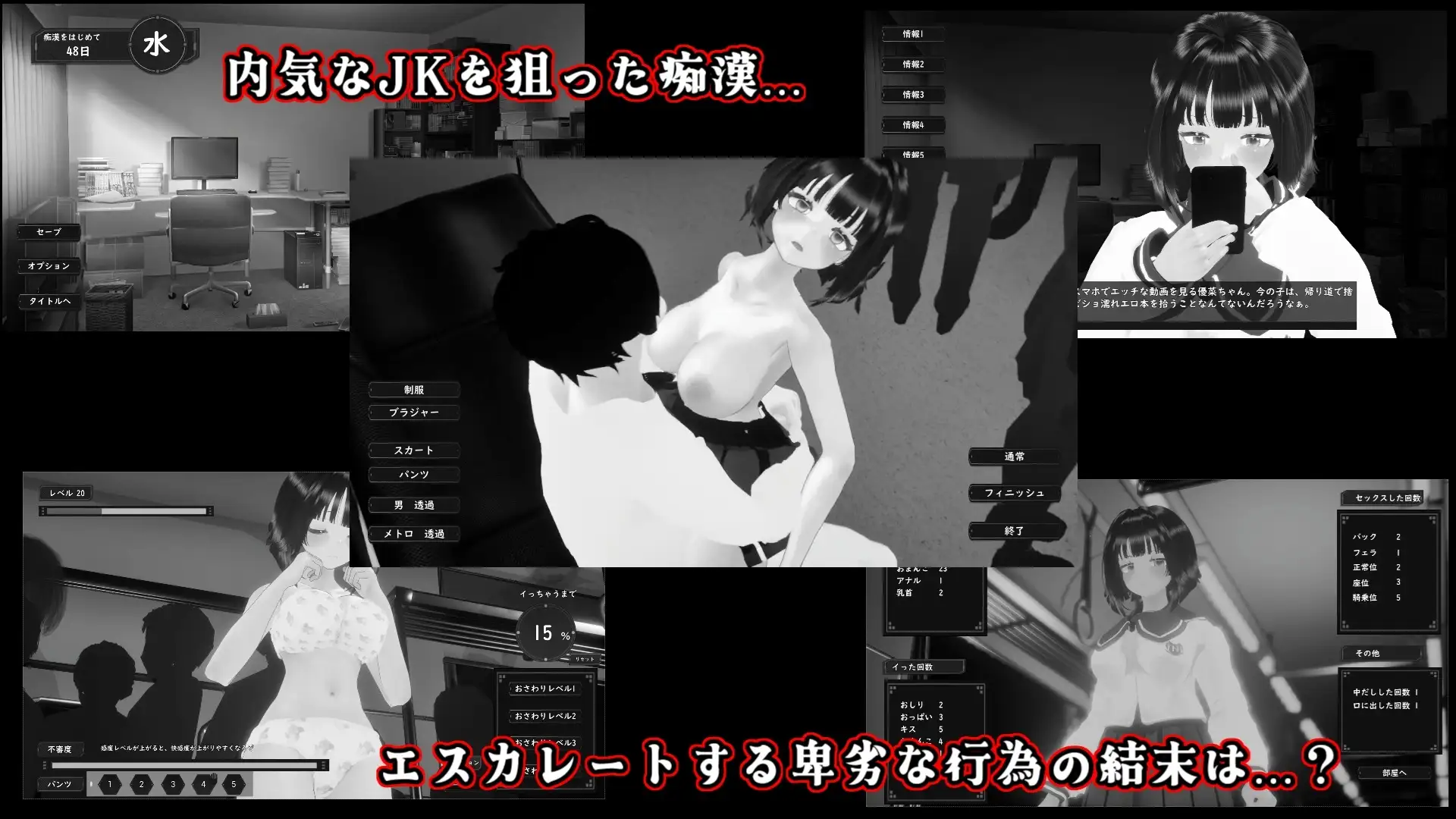 新作[互动3D/巨乳/爆乳] 触摸地铁～转啊转 文静女高中生篇 おさわりメトロがぐ～るぐる おとなしJK編 正式版+自带全回想 [580M]