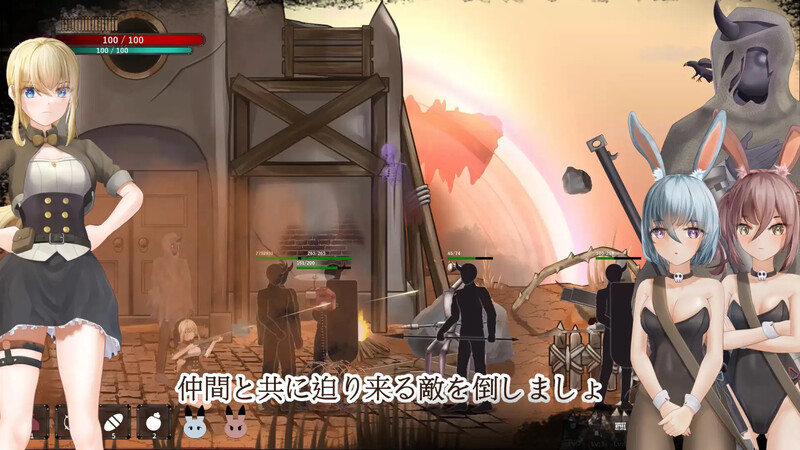 新作[动作ACT/触摸/抚摸/动态] 毁灭之地的女王（滅びた地の女王） Steam官方中文步兵版 作弊+存档 [280M]