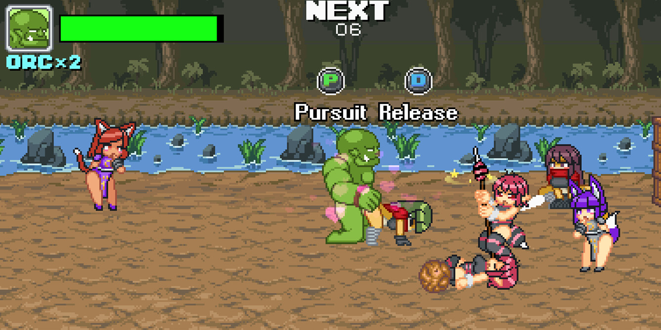 新作[日式ACT/像素动态] 魔物少女征服记 兽人战士篇 Monster Girl Conquest Records Battle Orc 官中步兵版 [320M]