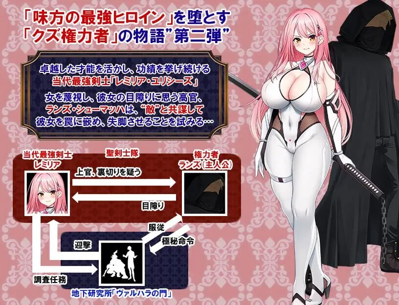 增添AZ[战斗HRPG/巨乳爆乳] 闪红战姬蕾米莉亚～侵蚀剑圣的淫狱「后遗症」～ 閃紅戦姫レミリア～剣聖を蝕む淫獄の「後遺症」～  内嵌AI汉化版+作弊码 [PC+安卓1.30G]